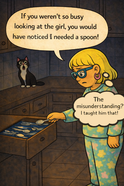 Narcy observing reactions after creating emotional tension