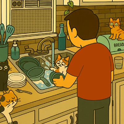 Narcy looking innocent